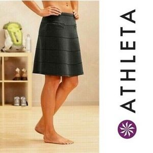 ATHLETA | Strata Knit Skirt pull-on style